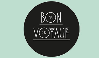 Logotyp för Bon Voyage Designbyrå i Malmö
