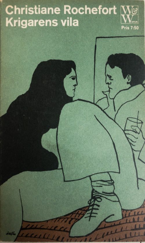 Ung kvinna och och ung man på fest